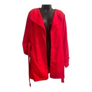Women’s red coat. XXL.  NWT.